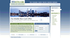 Desktop Screenshot of perth-australia.com